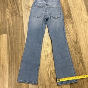 Madewell Midrise Kick Out Jeans Womens Sz. 23x27"Full Length NWOT Preppy Cowgirl